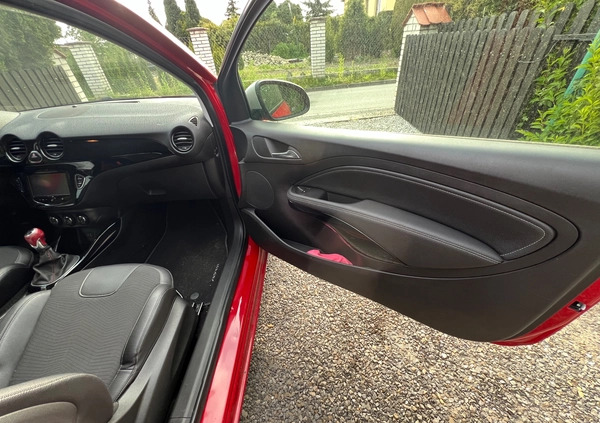 Opel Adam cena 29500 przebieg: 153333, rok produkcji 2015 z Brzeg małe 704